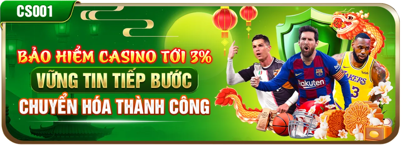Banner chính fun8 win với đồ họa thể thao và casino sống động, thu hút người chơi.